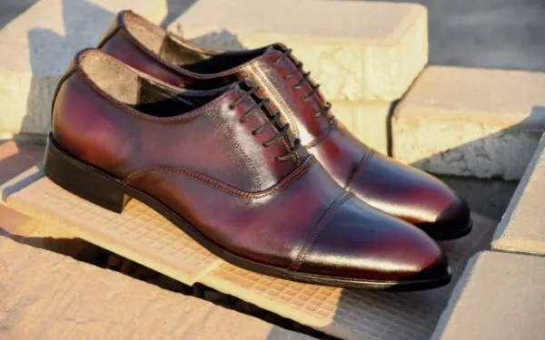 Oxblood Oxfords