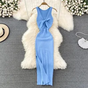 Paloma® | Half-length dress with slit for women