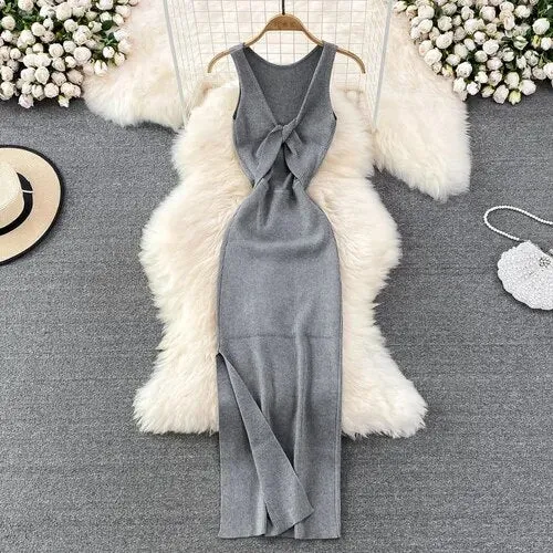 Paloma® | Half-length dress with slit for women