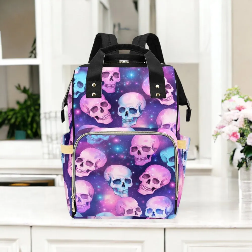 Pastel Goth Diaper Backpack Goth Baby Stuff Goth Baby Bag Creepy Cute Pastel Witchy Nappy Bag Spooky Cute Diaper Bag Witchy Mom Baby Gear