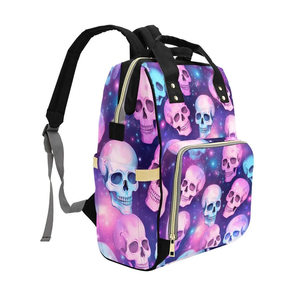 Pastel Goth Diaper Backpack Goth Baby Stuff Goth Baby Bag Creepy Cute Pastel Witchy Nappy Bag Spooky Cute Diaper Bag Witchy Mom Baby Gear