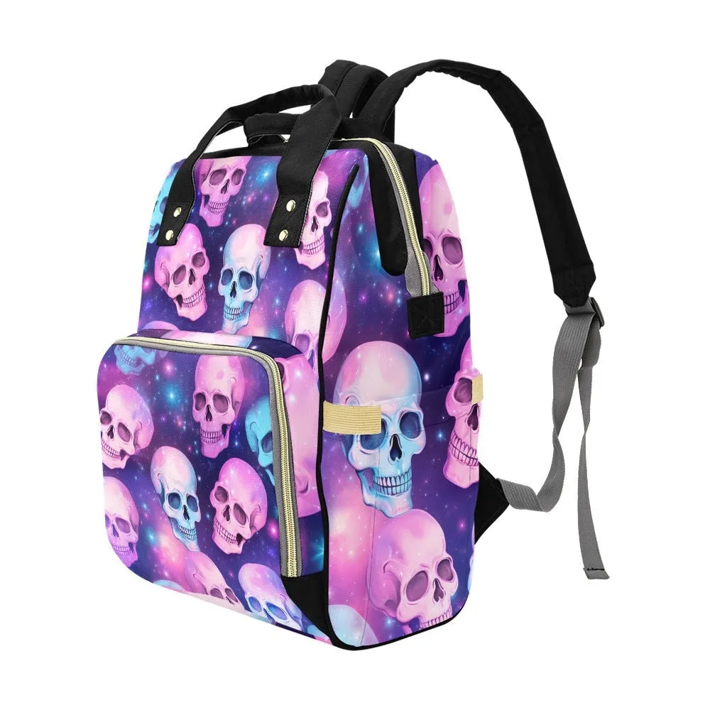 Pastel Goth Diaper Backpack Goth Baby Stuff Goth Baby Bag Creepy Cute Pastel Witchy Nappy Bag Spooky Cute Diaper Bag Witchy Mom Baby Gear