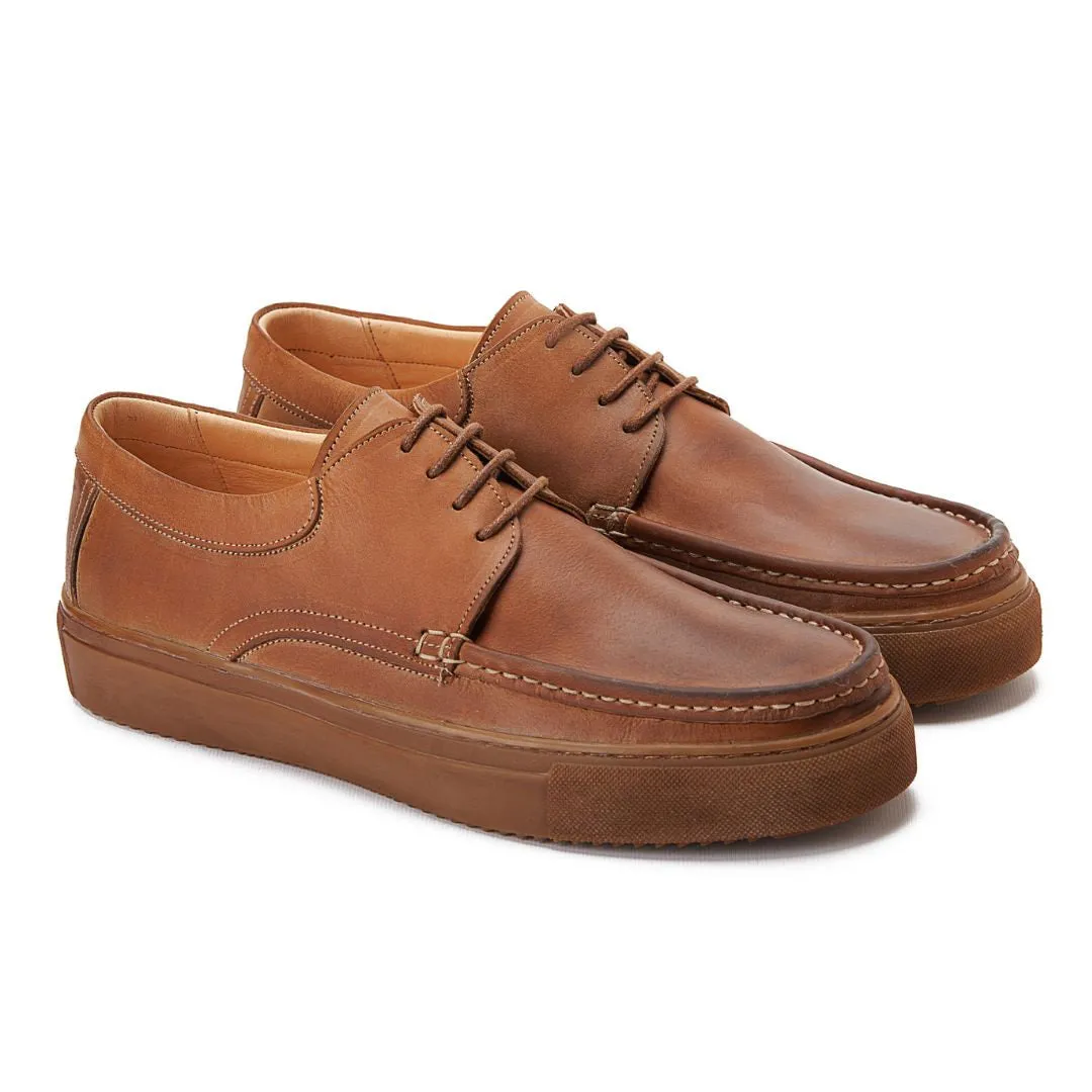 PATINA Causal Leather Shoes Men 200-10-TAN