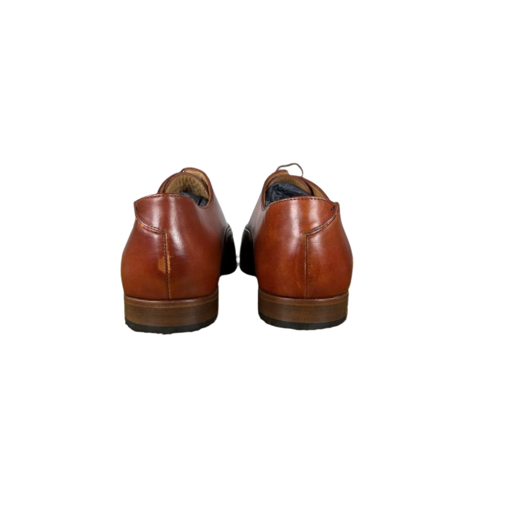 Paul Smith Starling Tan Leather Oxfords