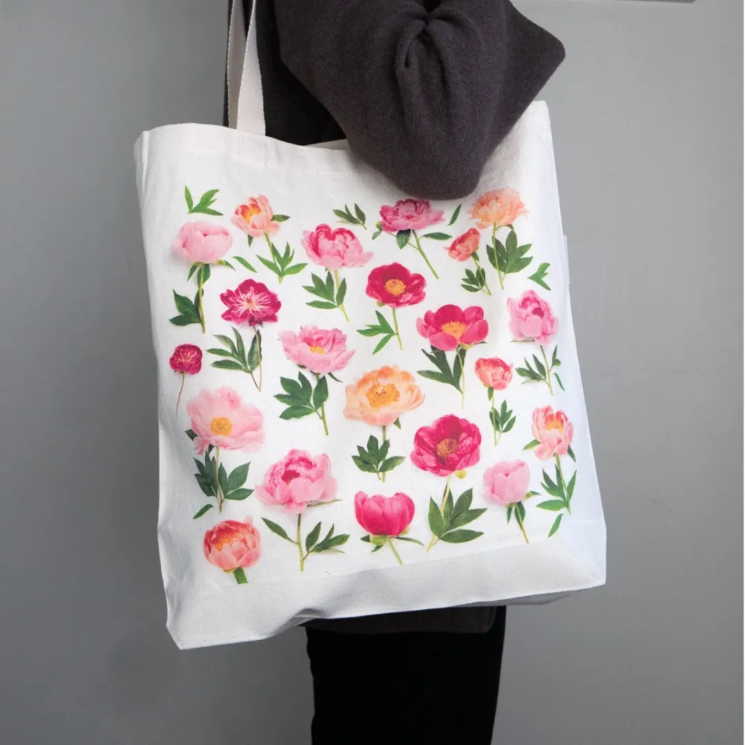 Peony Tote Bag