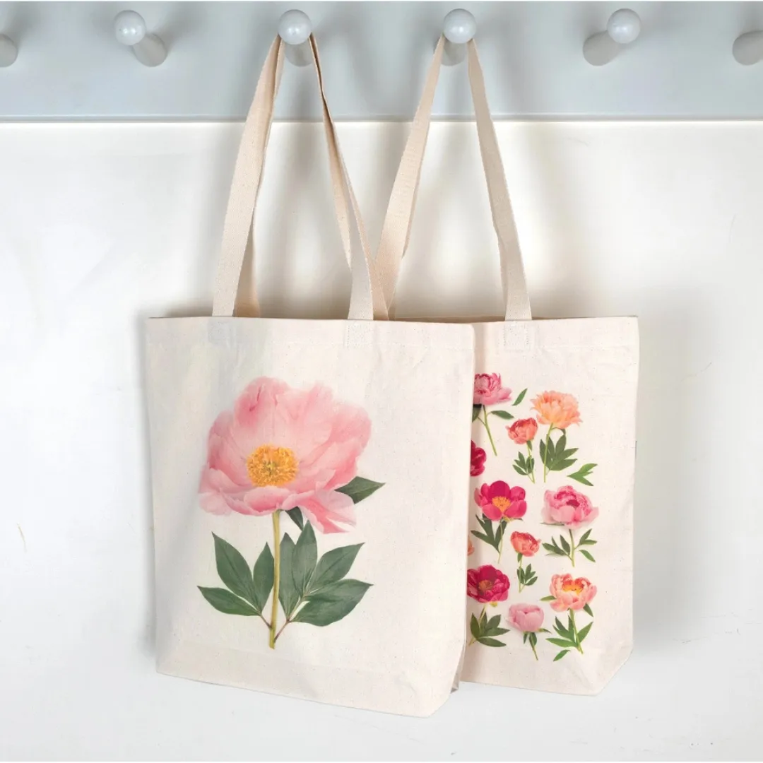 Peony Tote Bag