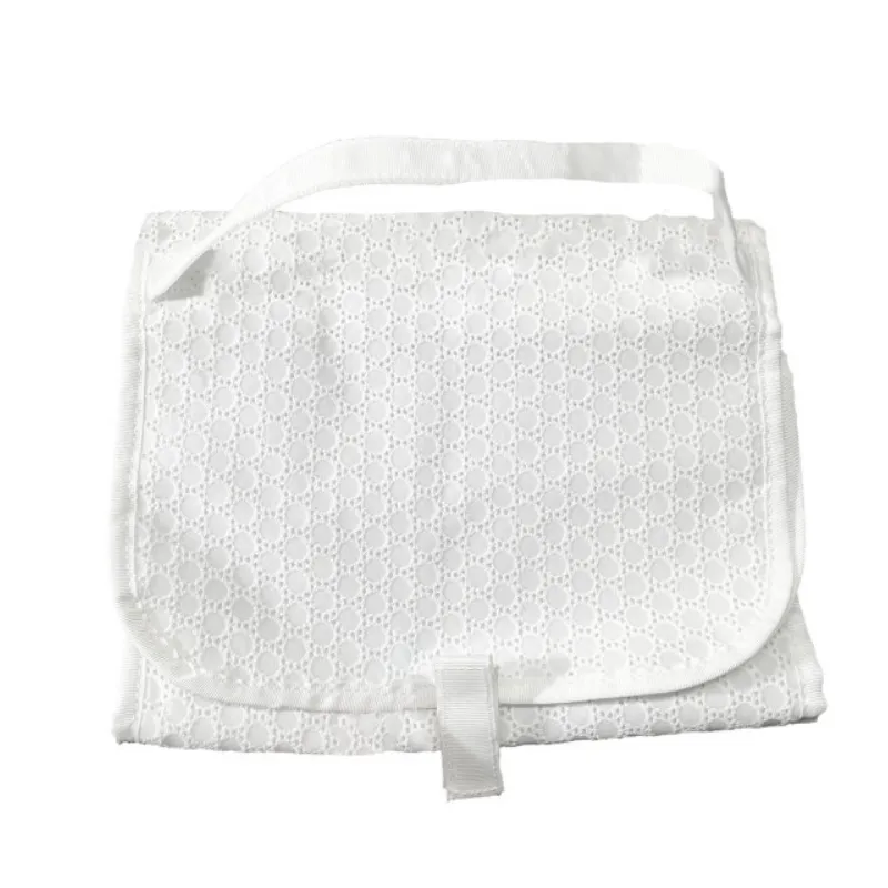 Personalized Eyelet White Hang Around