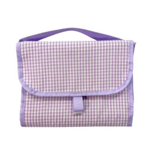 Personalized Gingham Lilac Hang Around
