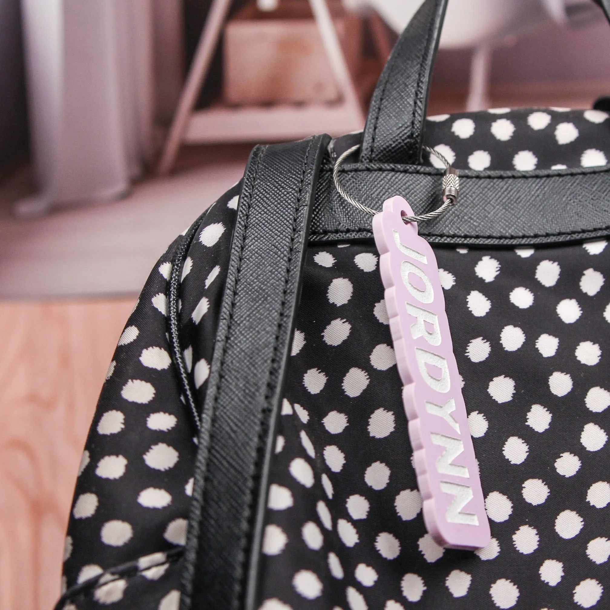 Personalized Name Engraved Bag Tag