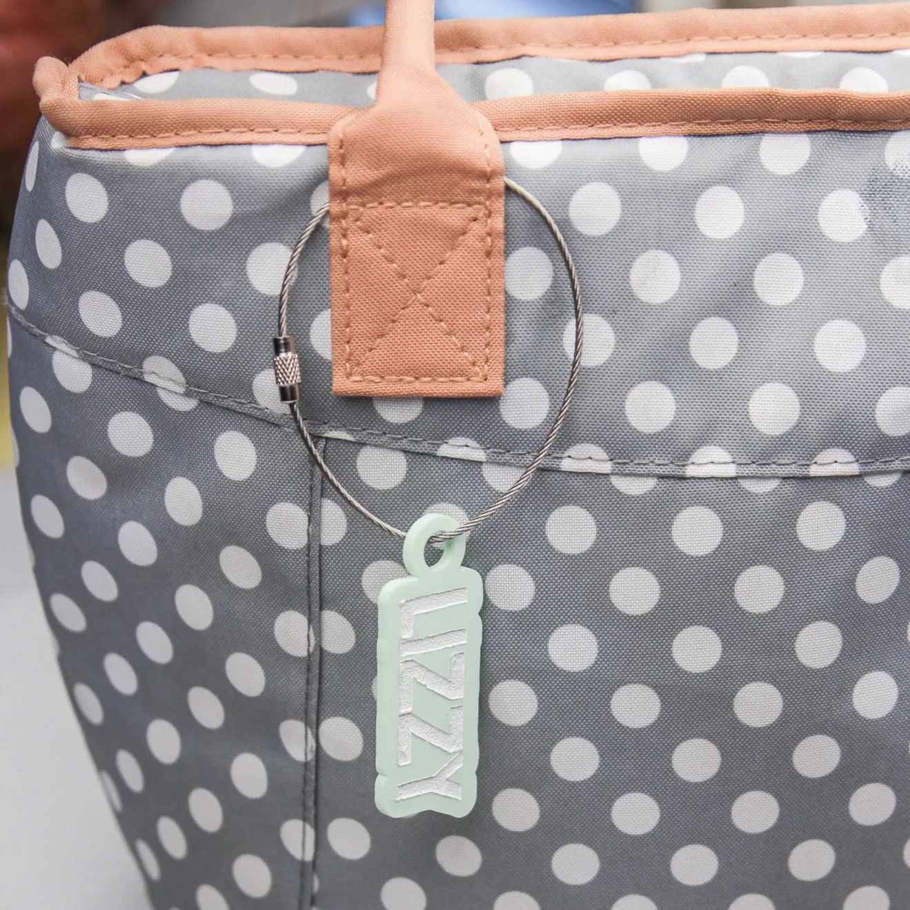 Personalized Name Engraved Bag Tag
