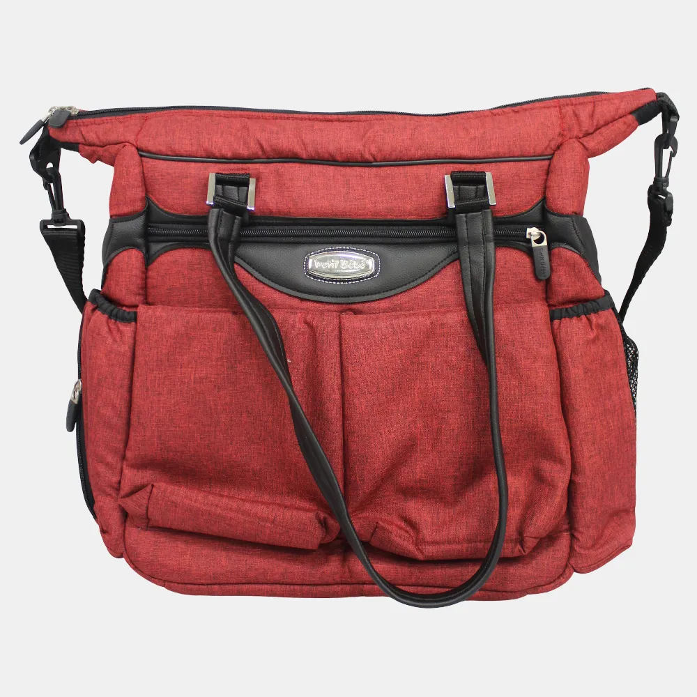 Petit Bebe Premium Diaper Bag – Burgundy
