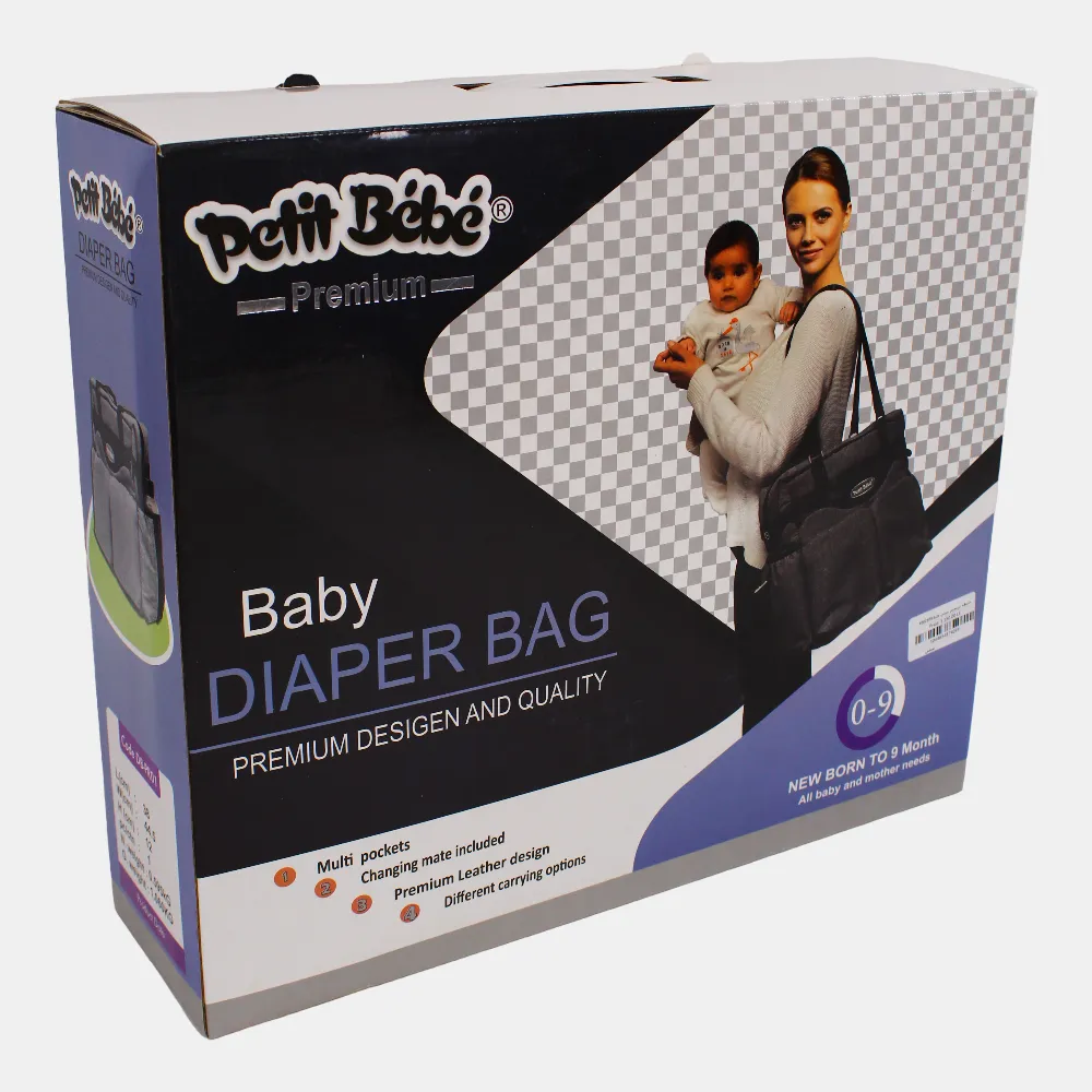 Petit Bebe Premium Diaper Bag – Burgundy