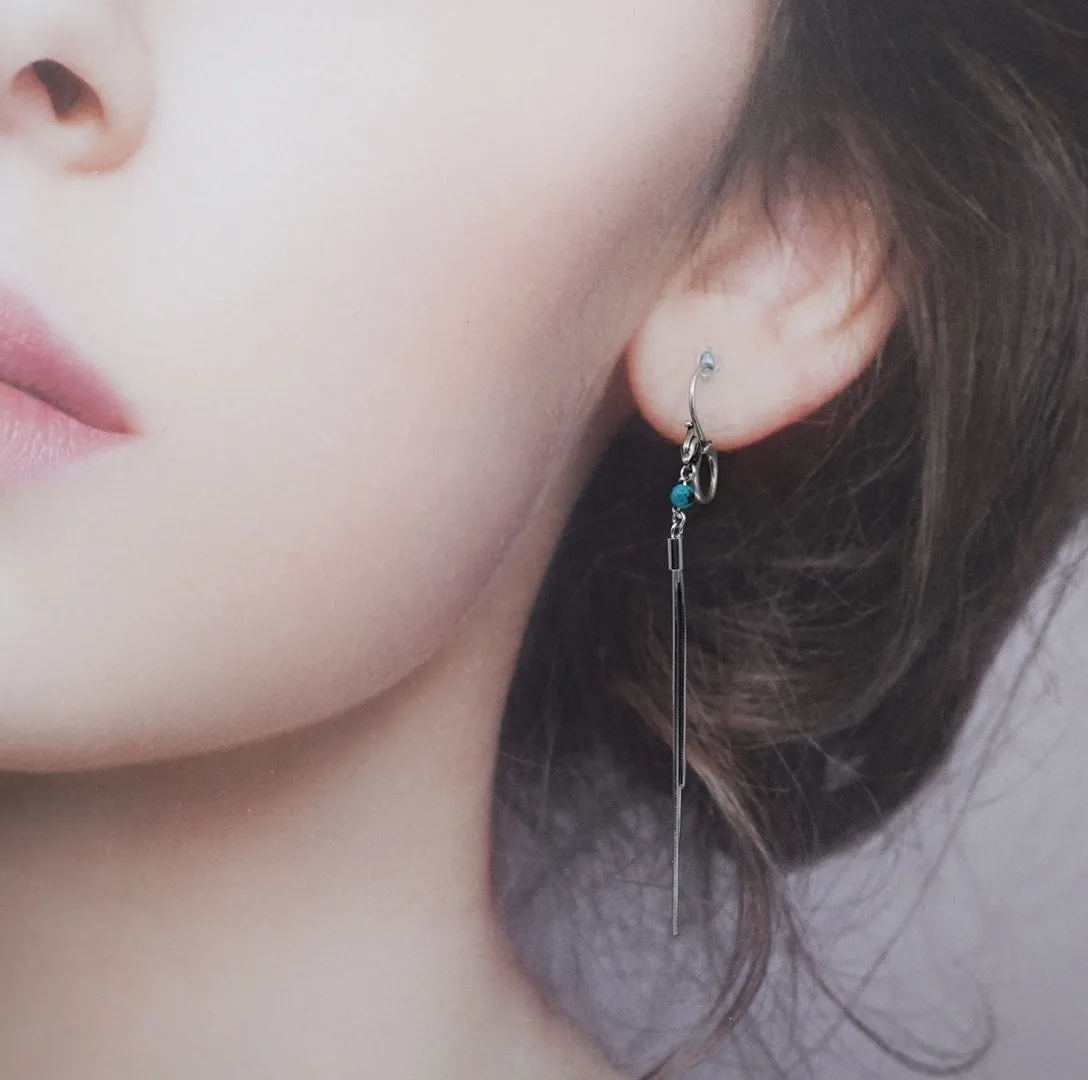 Phoenix Tassel Earrings in Sterling Silver
