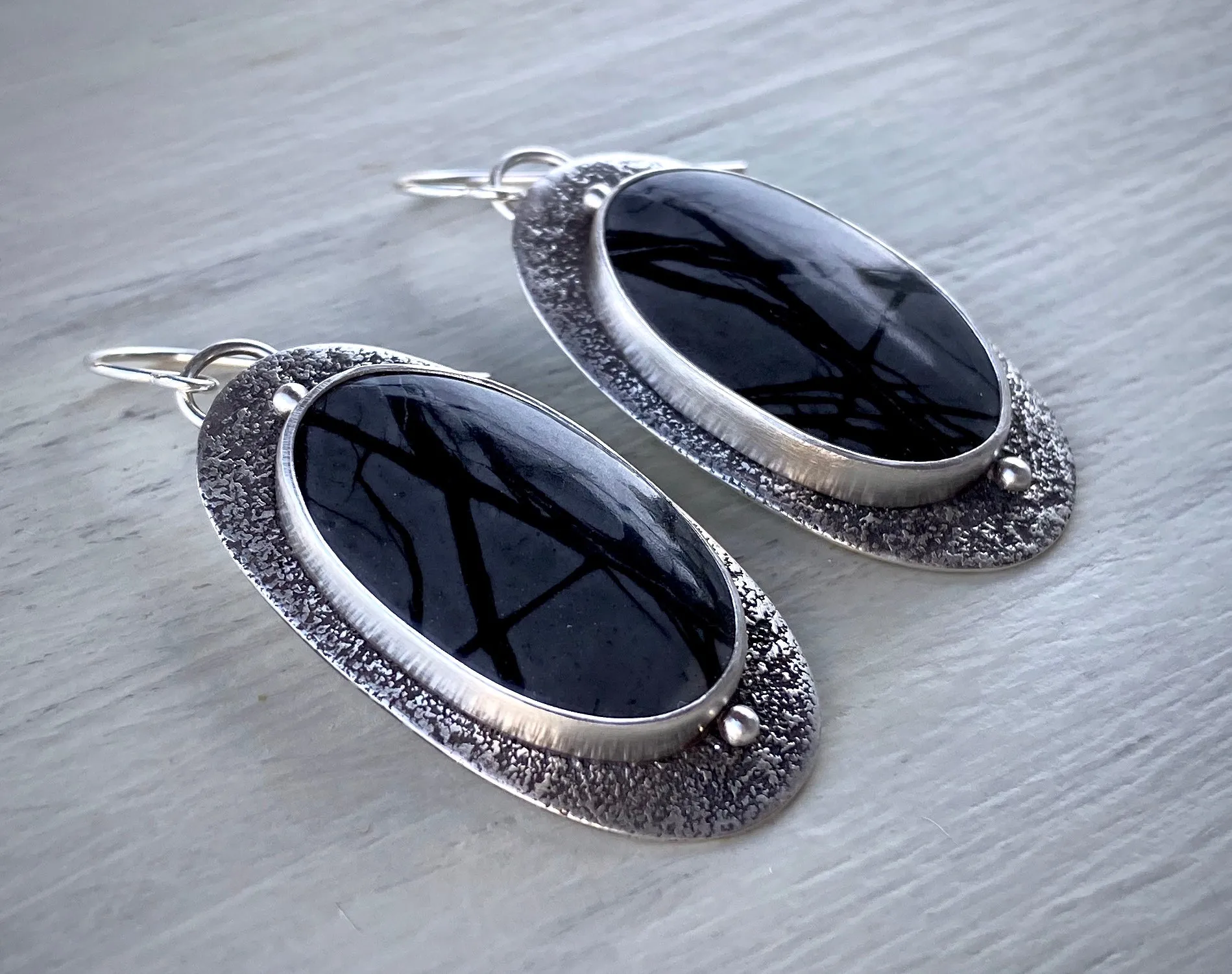 Picasso Jasper Earrings