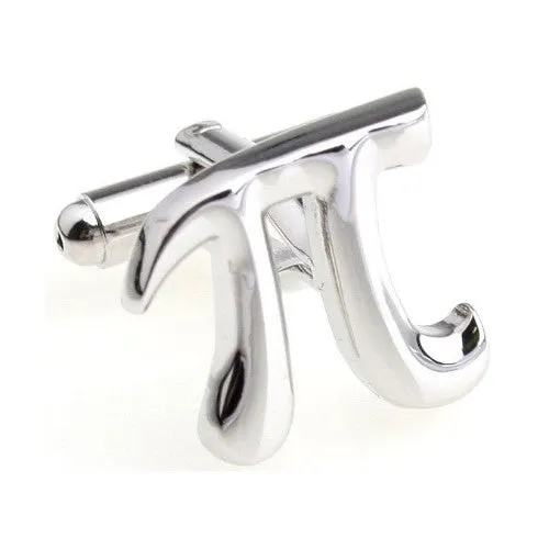 Pie Pi Math Cufflinks
