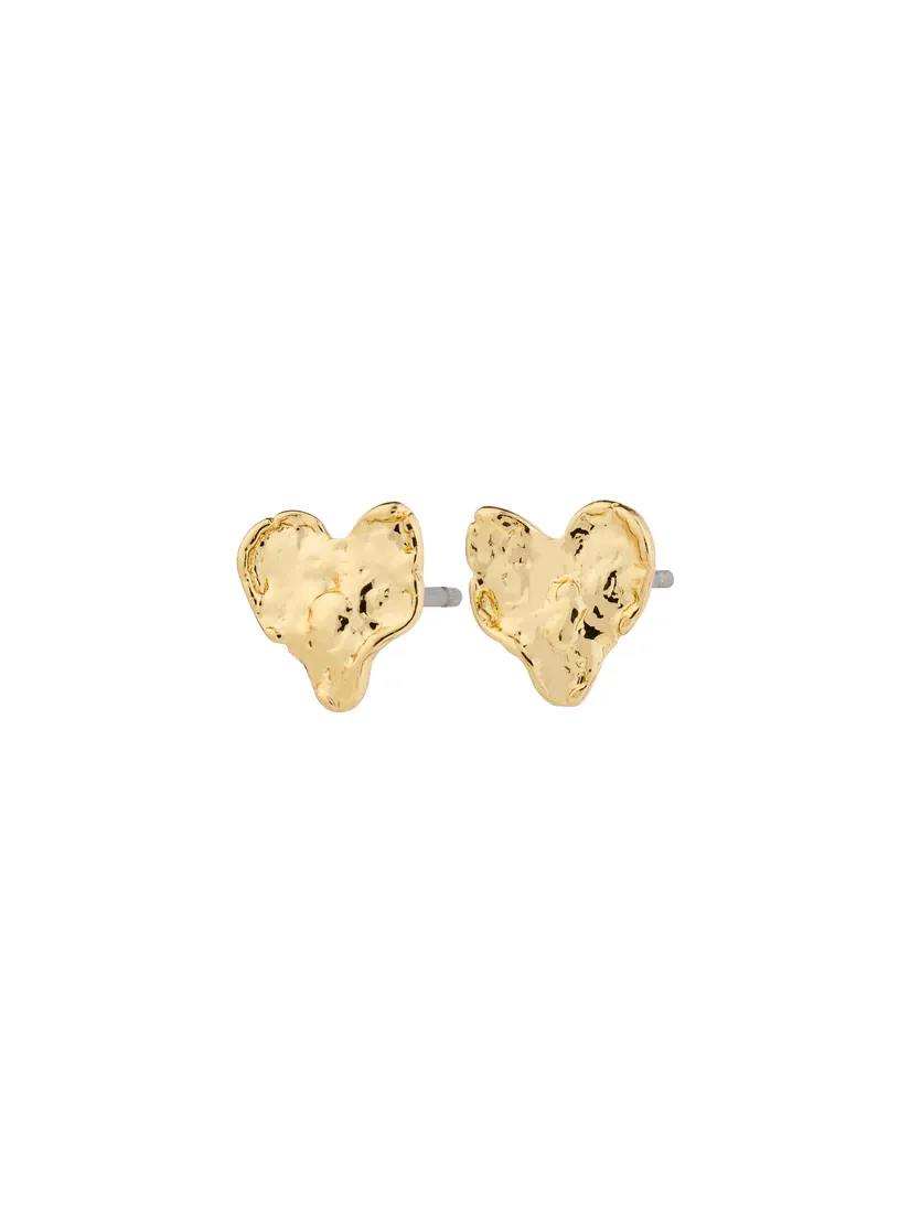 PILGRIM Ryan Heart Stud Earrings