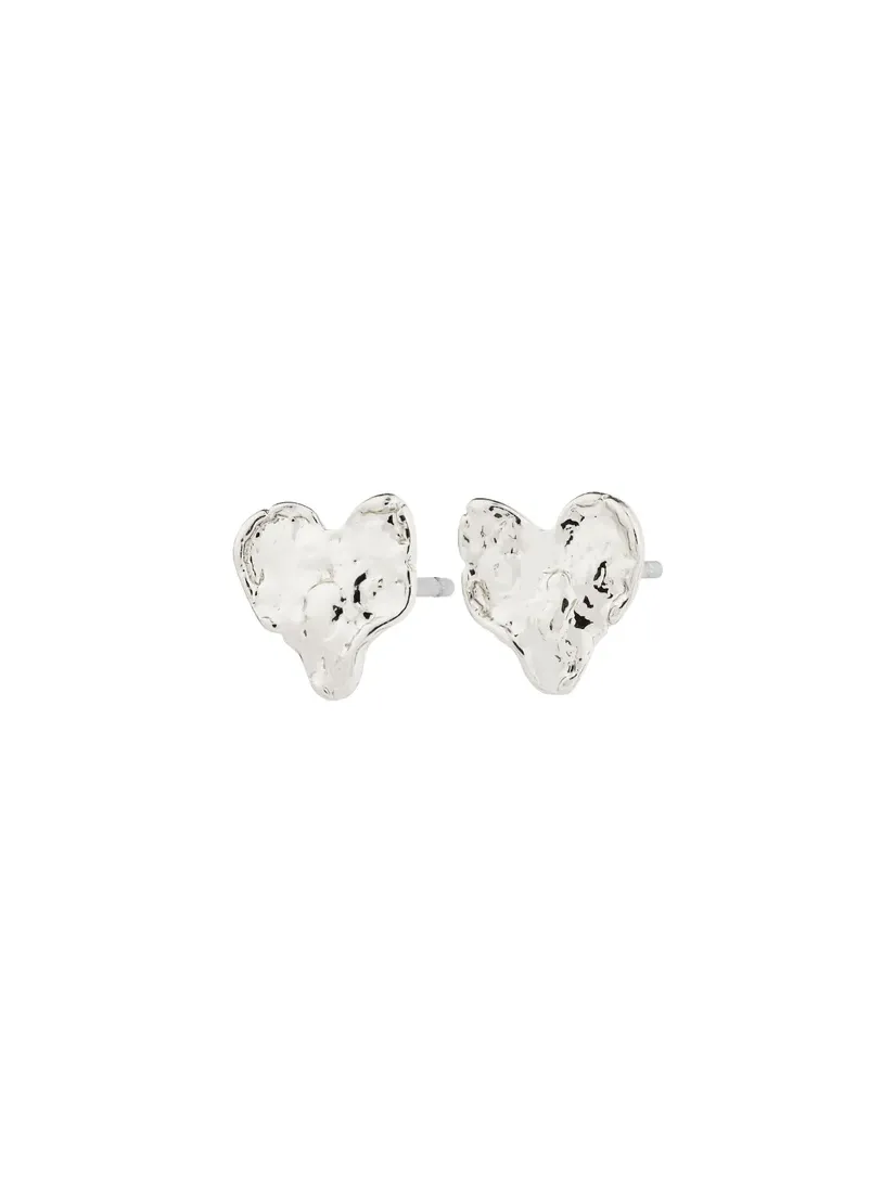 PILGRIM Ryan Heart Stud Earrings
