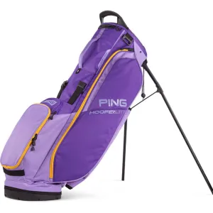 PING 2025 Hoofer Lite Stand Bag - Purple/Gold