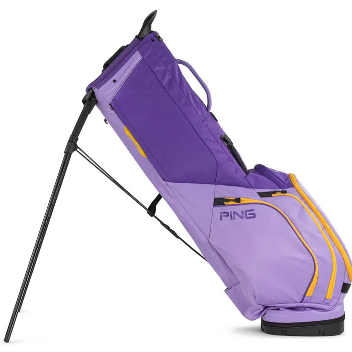 PING 2025 Hoofer Lite Stand Bag - Purple/Gold