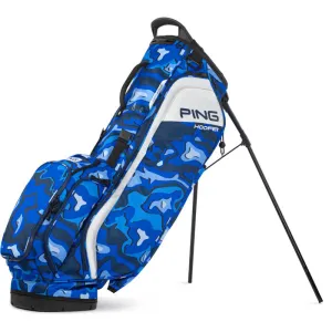 PING 2025 Hoofer Stand Bag - Blue Topo