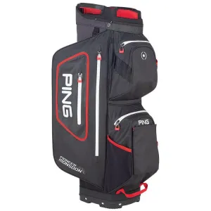 Ping Pioneer Monsoon Cart Bag Black/Scarlet/White (34742-01)