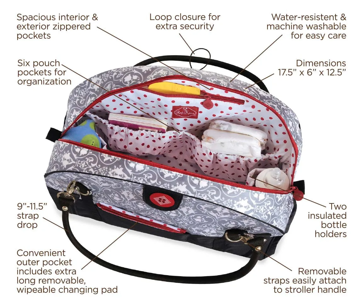Pink Lemonade Coop Carry-All Diaper Bag