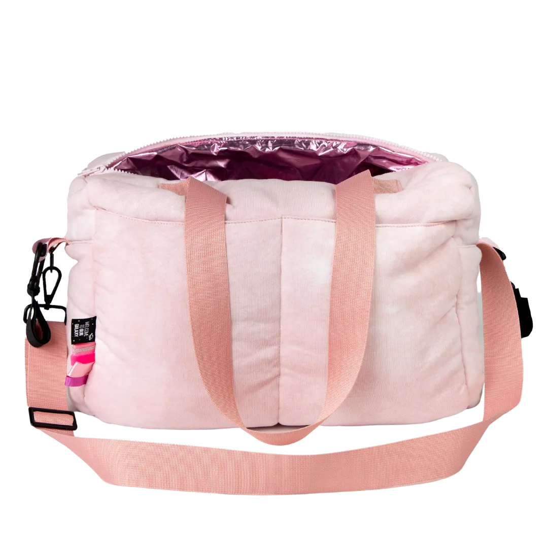 Pink Tie Dye Diaper Bag