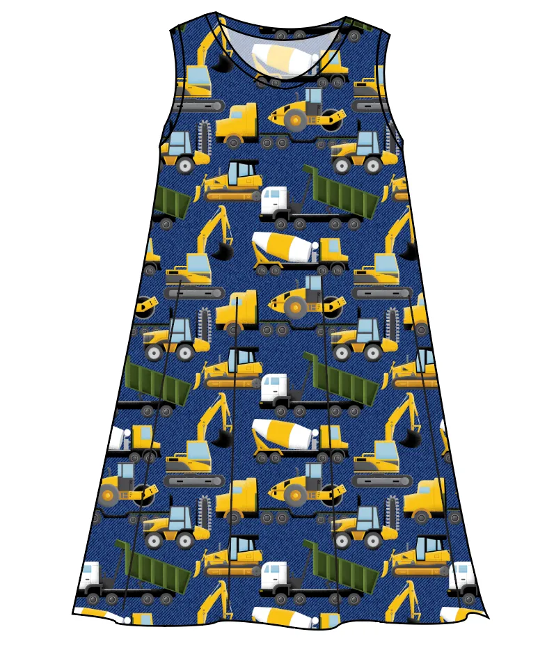 Playing With Dirt Ladies' Swing Dress