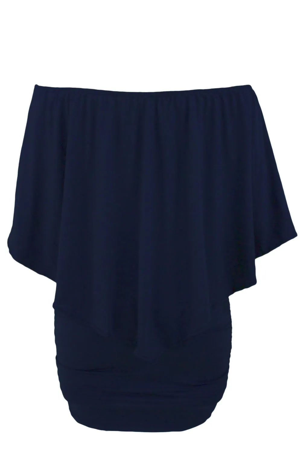 Plus size Mini Poncho Dress