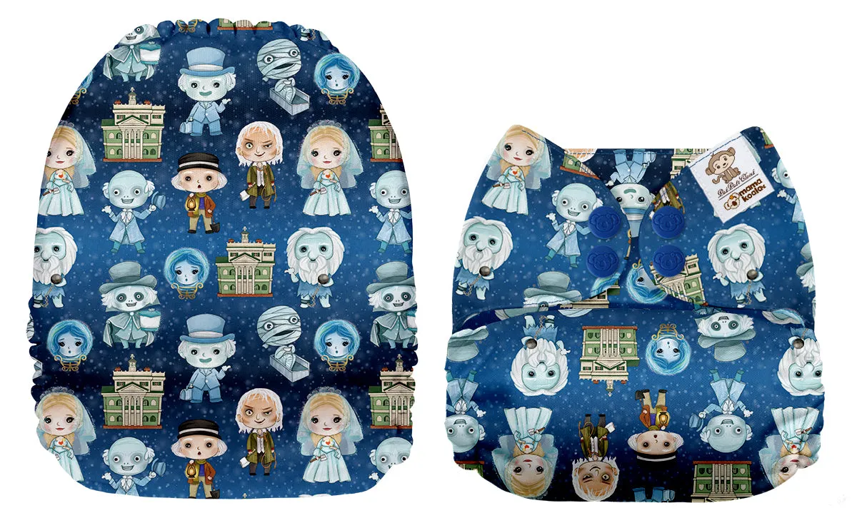 Pocket Diaper-(Haunted Mansion)- April 2021-(Mama Koala & PPC Custom Print)
