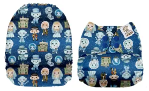 Pocket Diaper-(Haunted Mansion)- April 2021-(Mama Koala & PPC Custom Print)