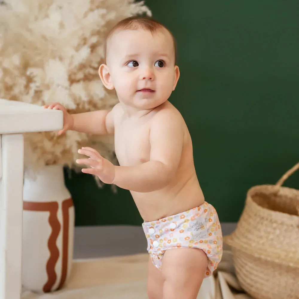 Pocket Diaper - Summer Garden