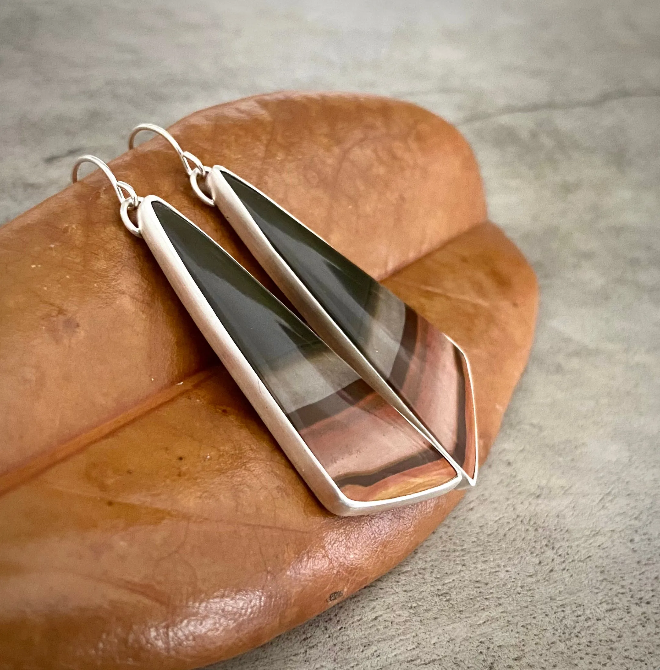 Polychrome Jasper Earrings