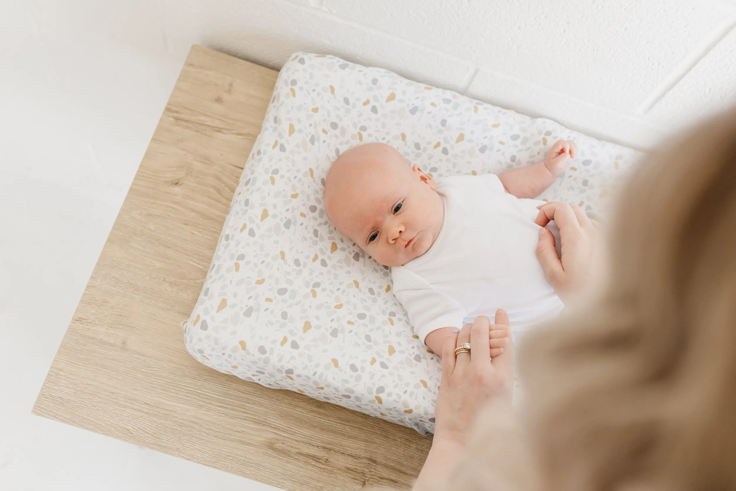 Premium Knit Diaper Changing Pad Cover - Arlo