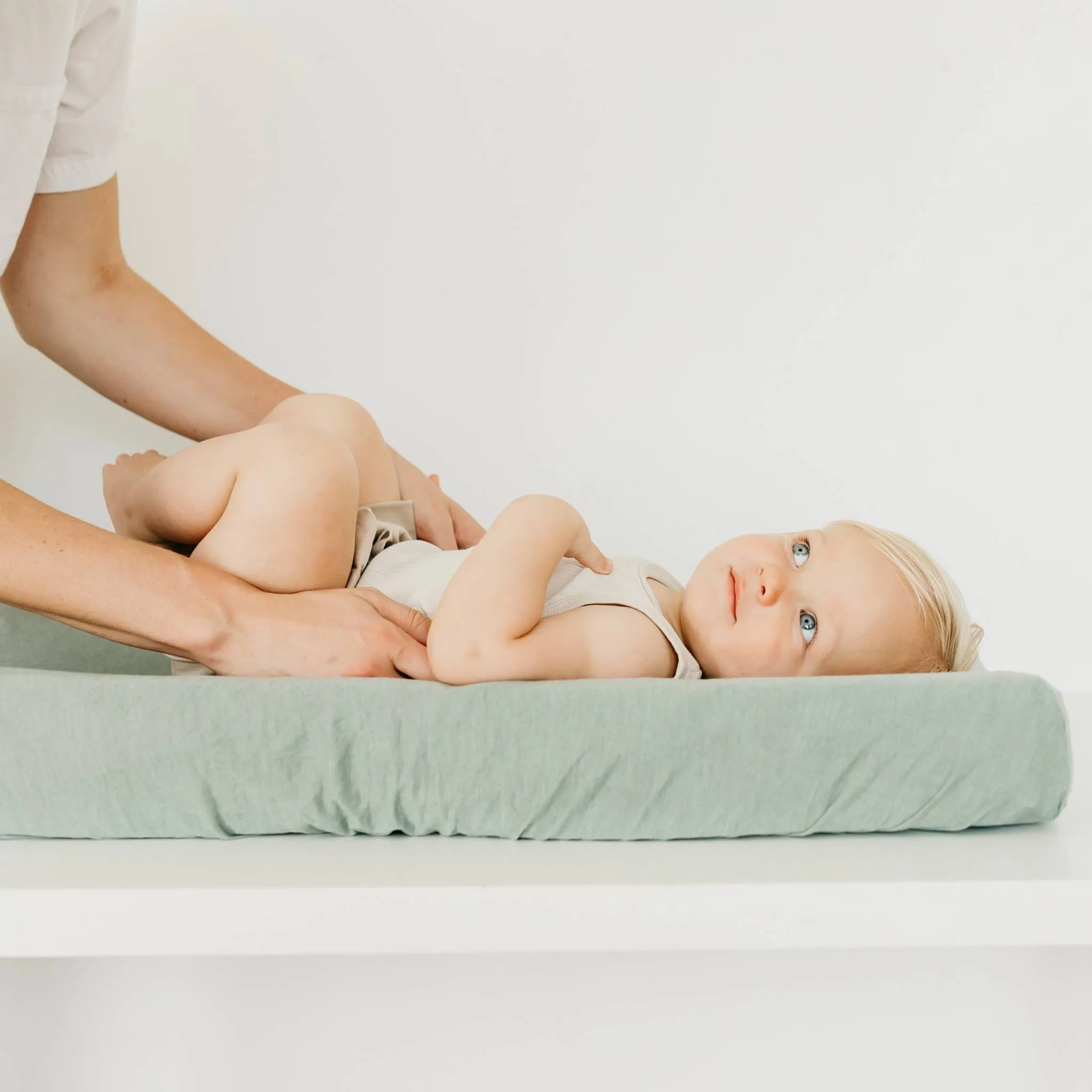 Premium Knit Diaper Changing Pad Cover - Briar