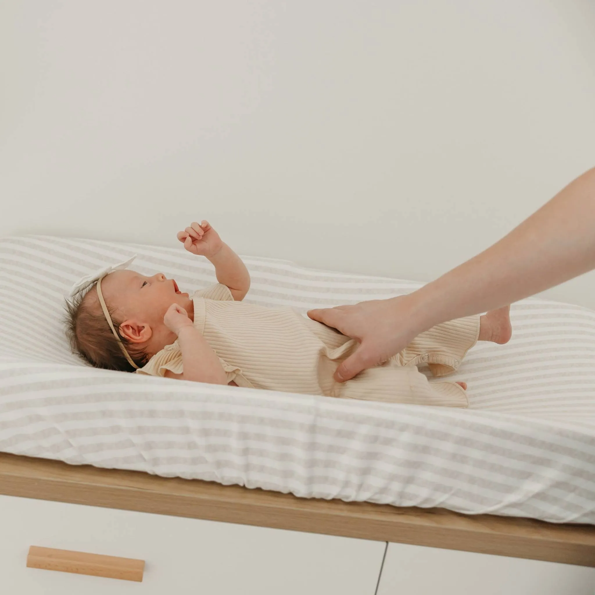Premium Knit Diaper Changing Pad Cover - Coastal