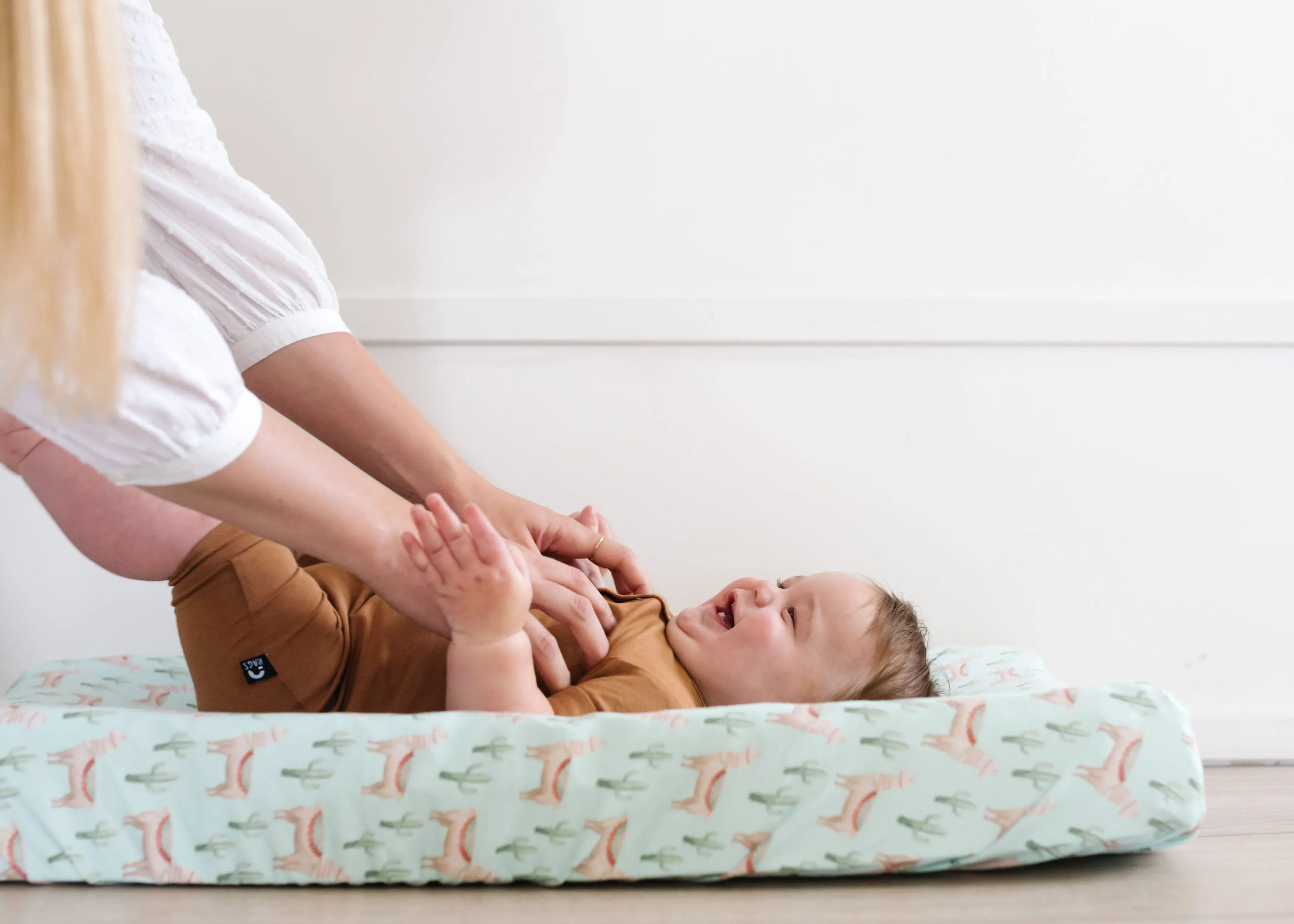 Premium Knit Diaper Changing Pad Cover - Cusco