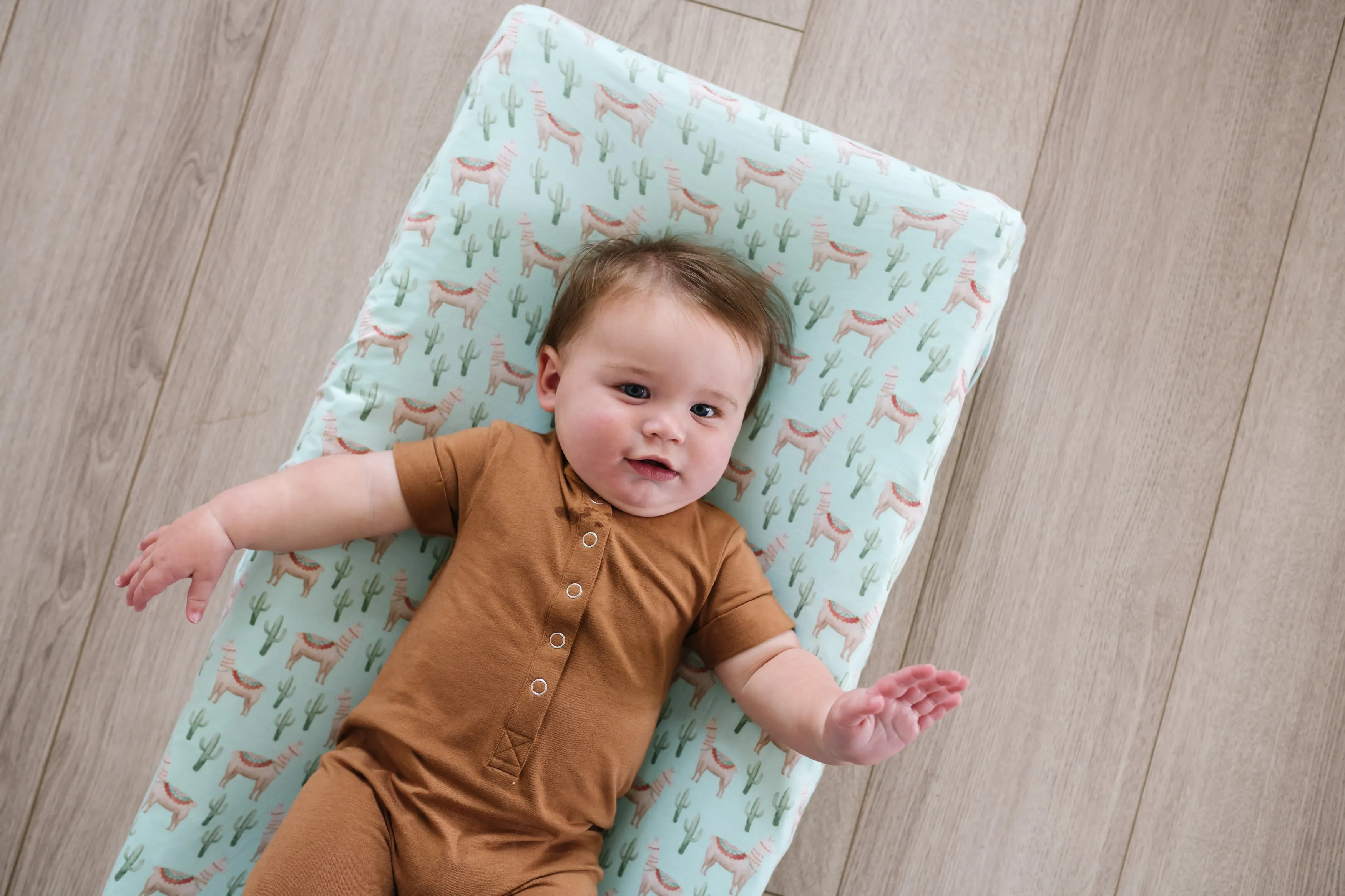Premium Knit Diaper Changing Pad Cover - Cusco