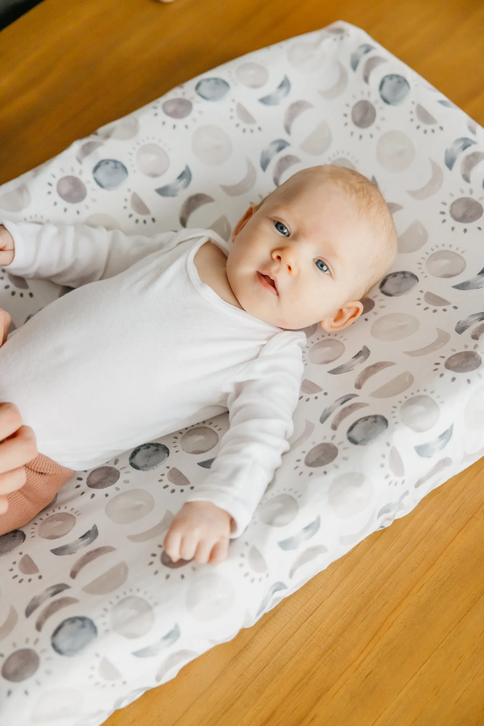 Premium Knit Diaper Changing Pad Cover - Eclipse