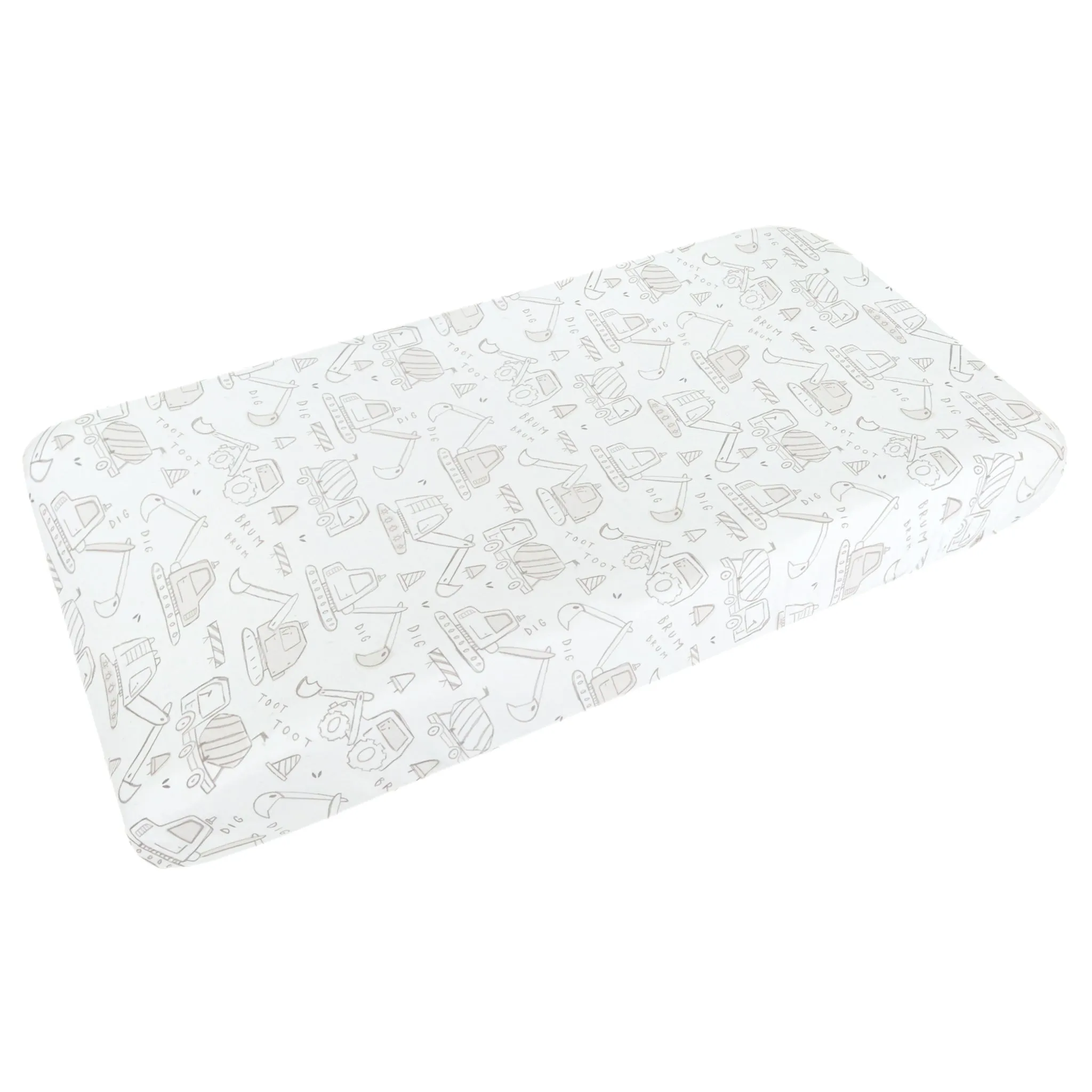 Premium Knit Diaper Changing Pad Cover - Gage