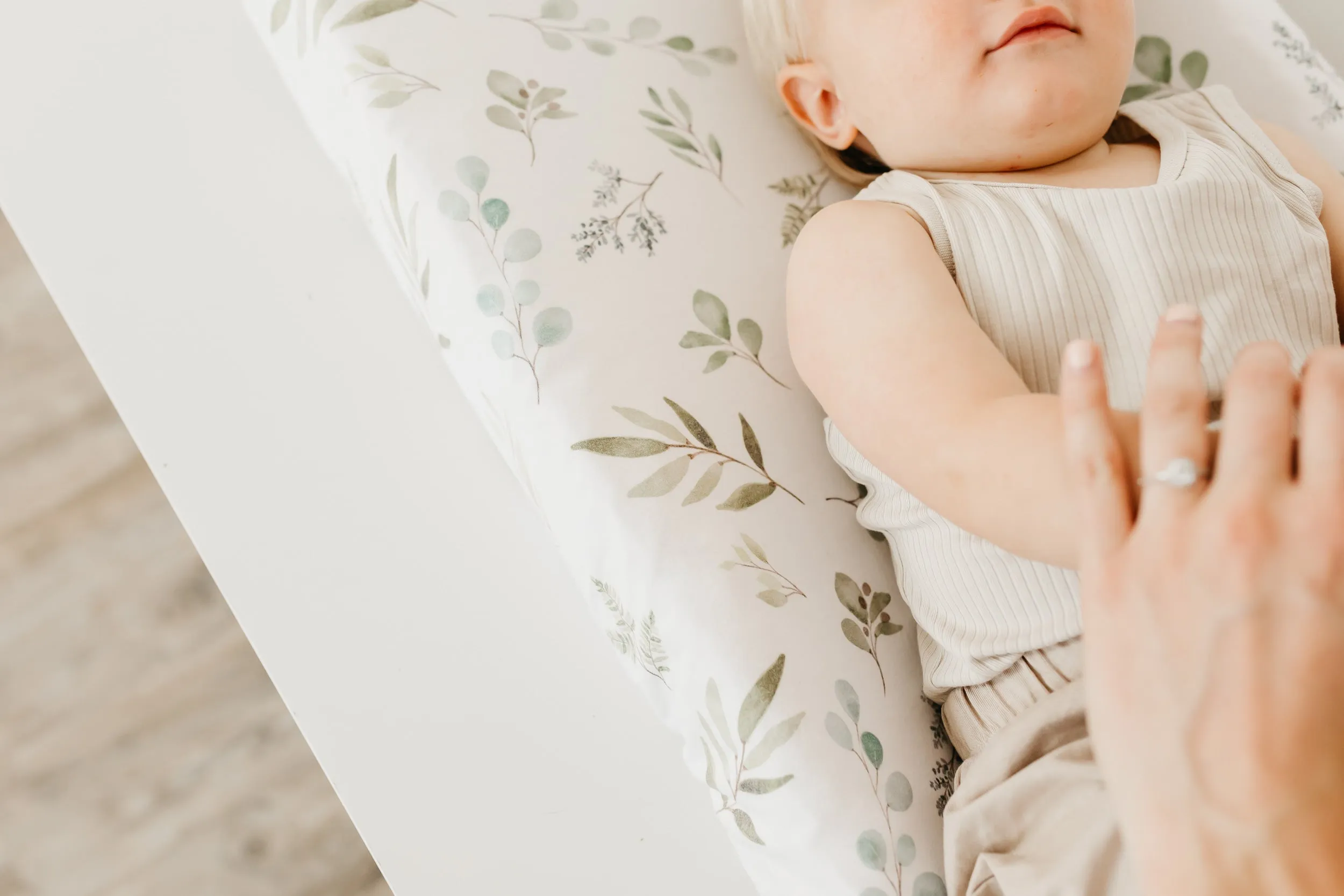 Premium Knit Diaper Changing Pad Cover - Haven