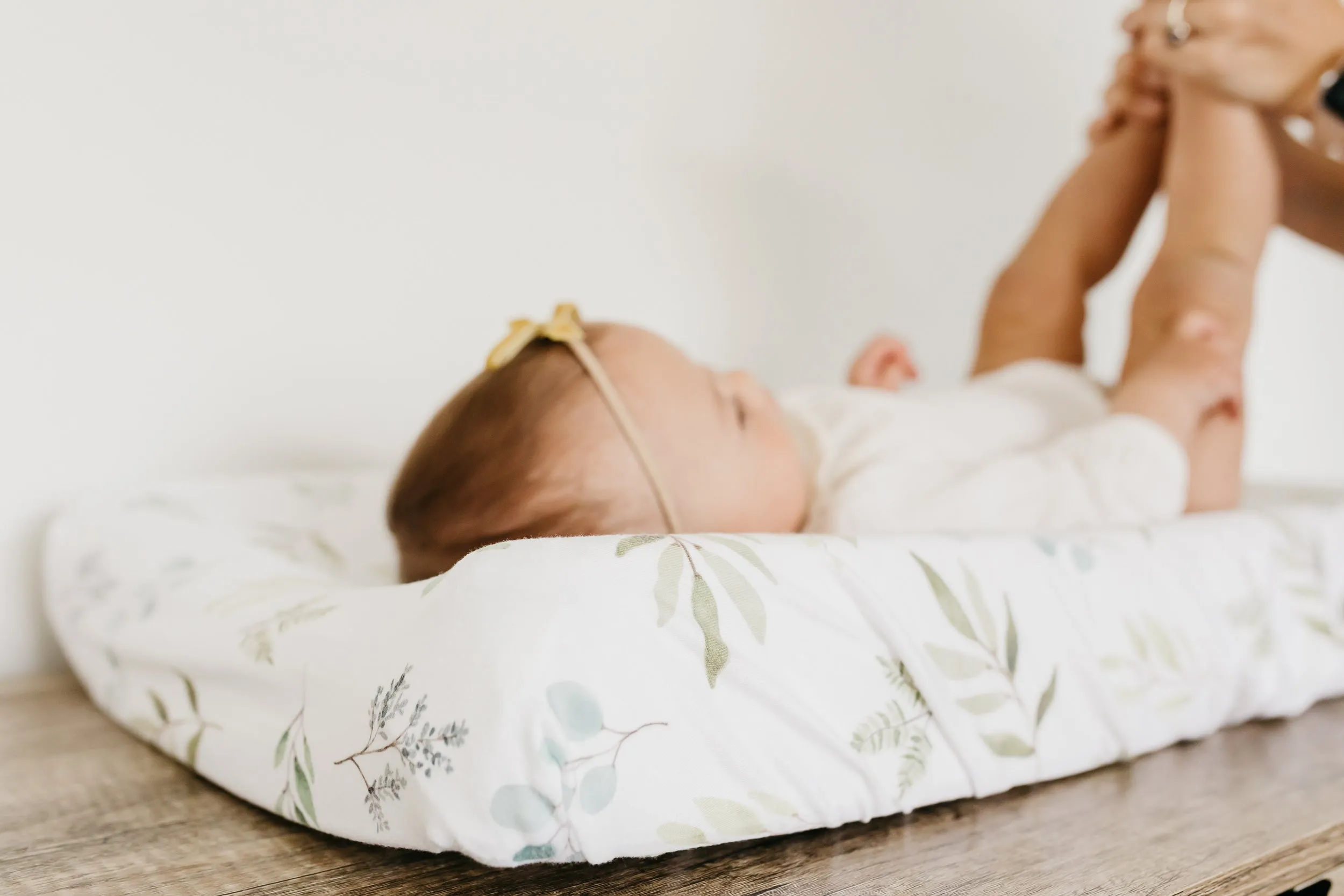 Premium Knit Diaper Changing Pad Cover - Haven