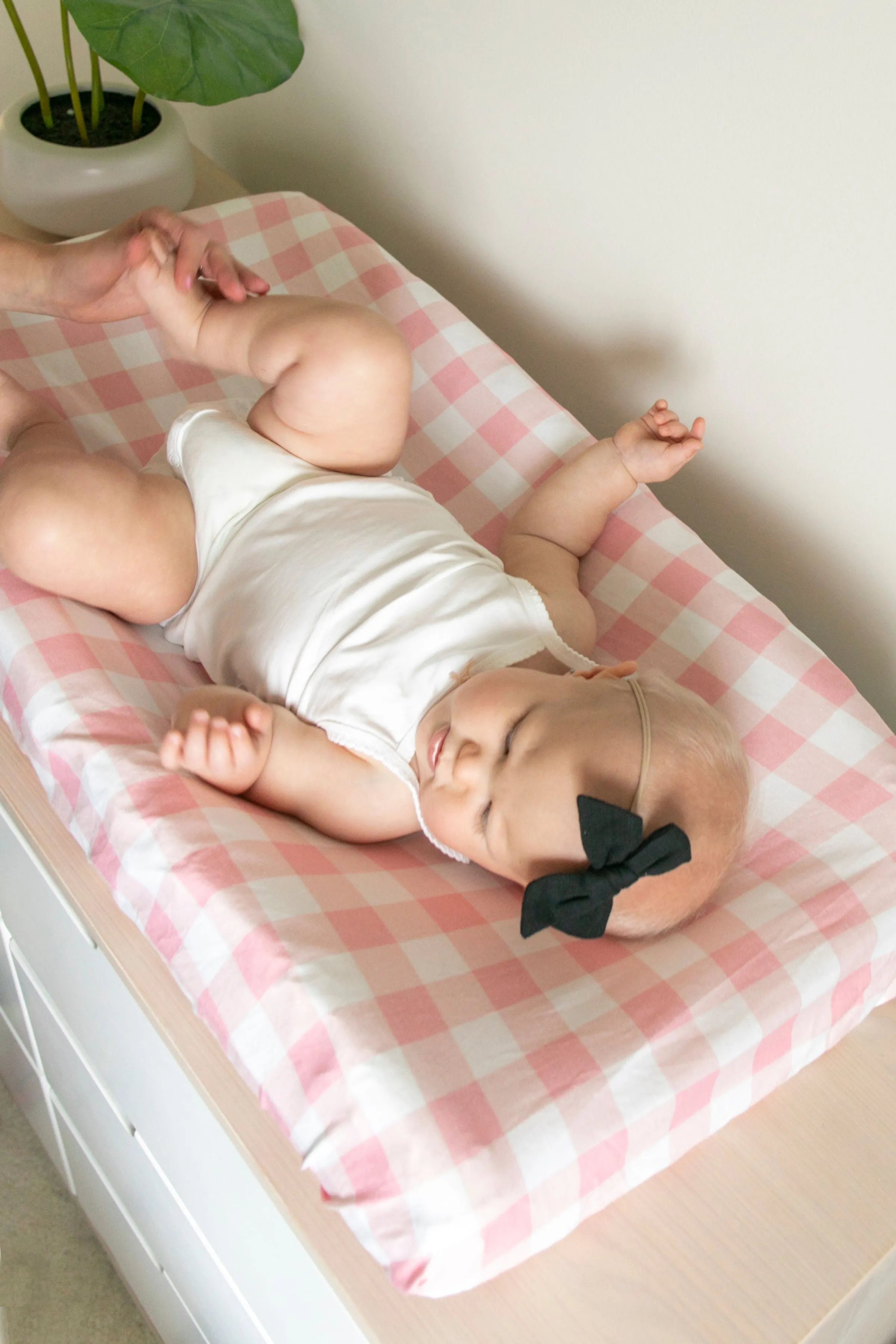 Premium Knit Diaper Changing Pad Cover - London