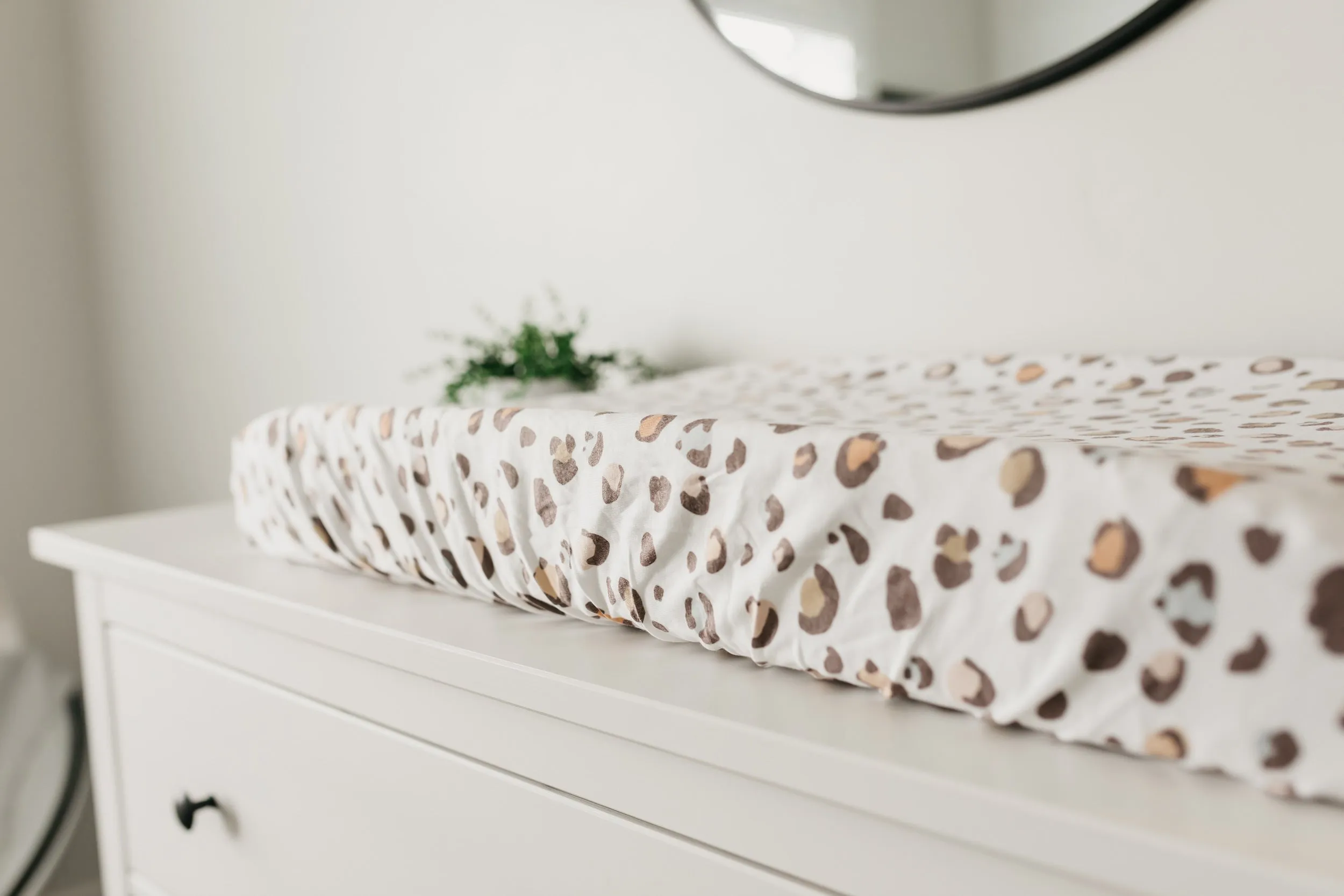 Premium Knit Diaper Changing Pad Cover - Millie