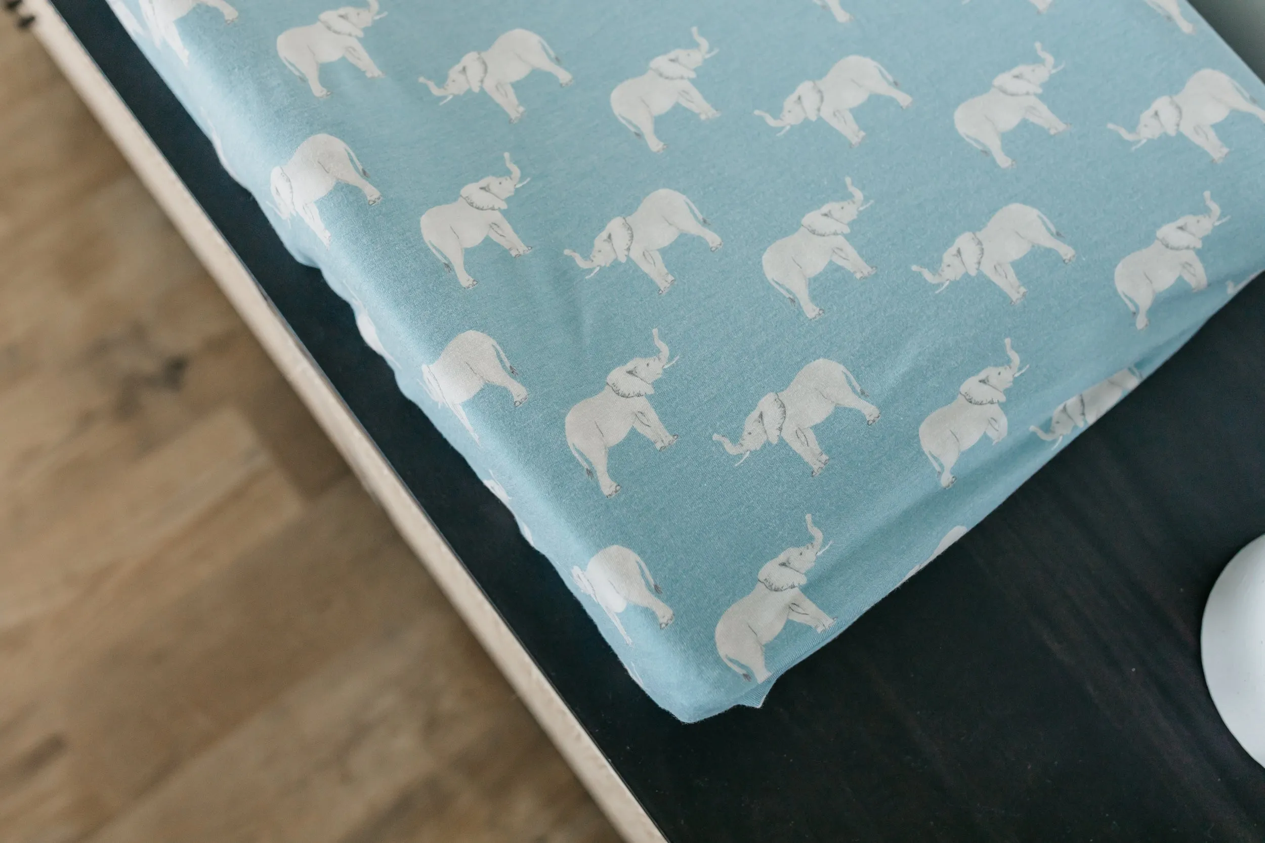 Premium Knit Diaper Changing Pad Cover - Peanut