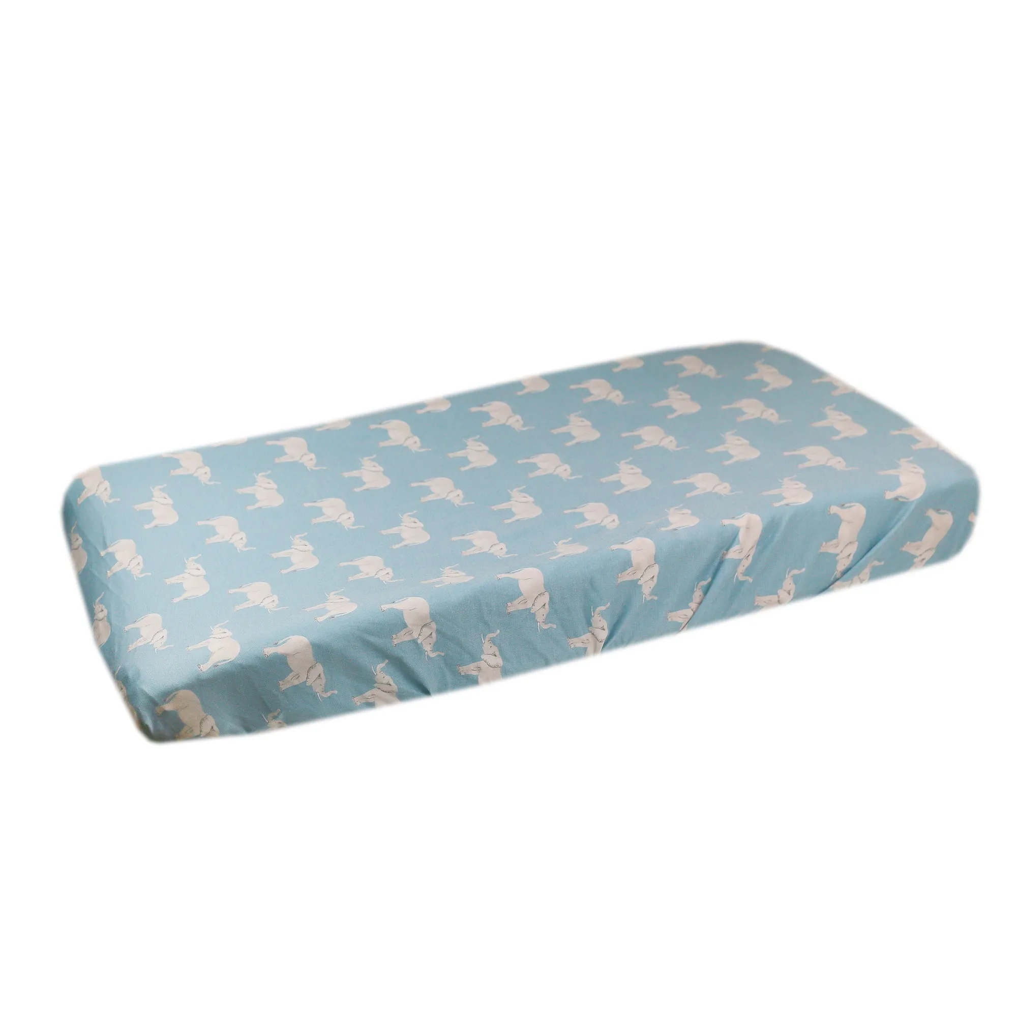 Premium Knit Diaper Changing Pad Cover - Peanut