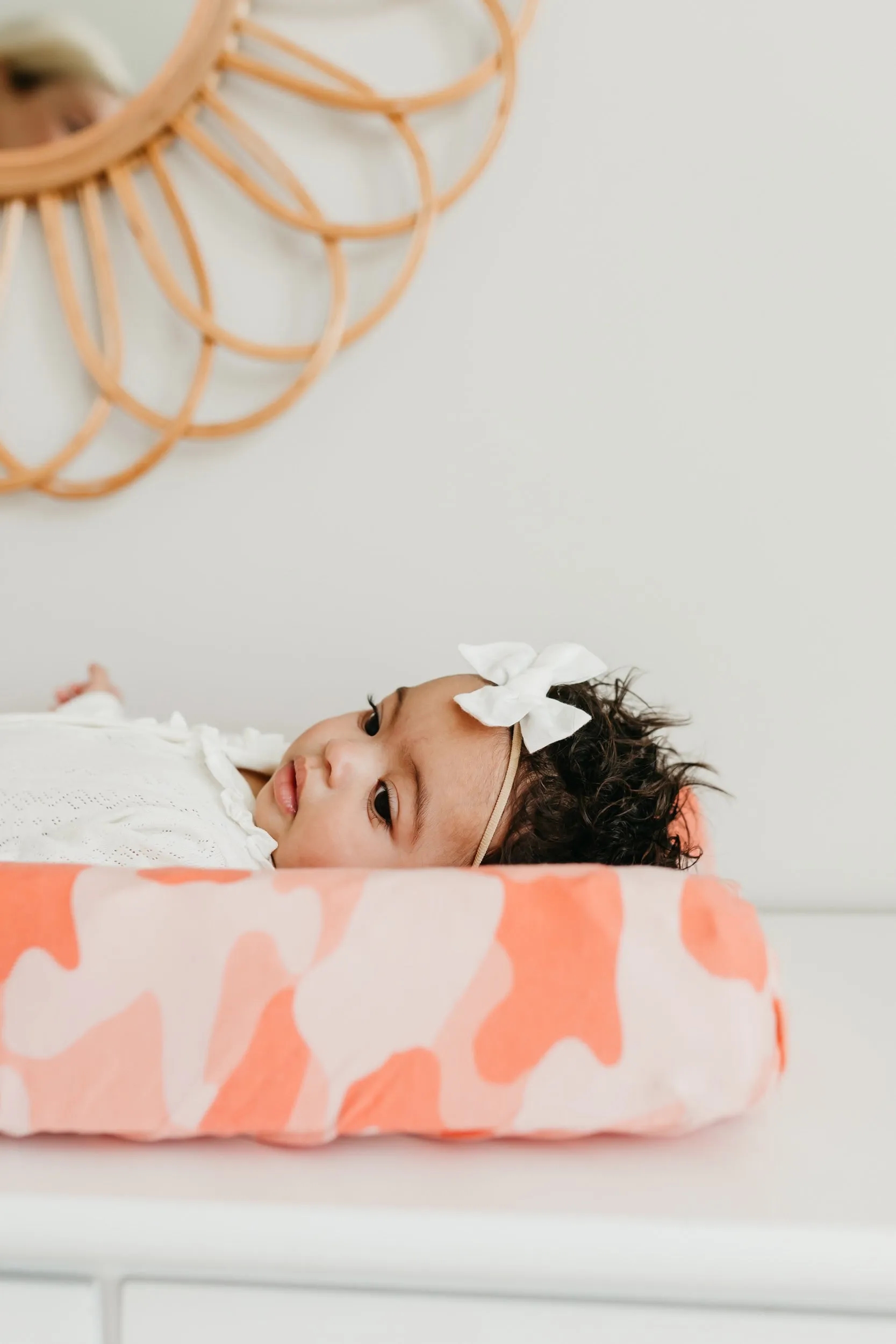 Premium Knit Diaper Changing Pad Cover - Remi