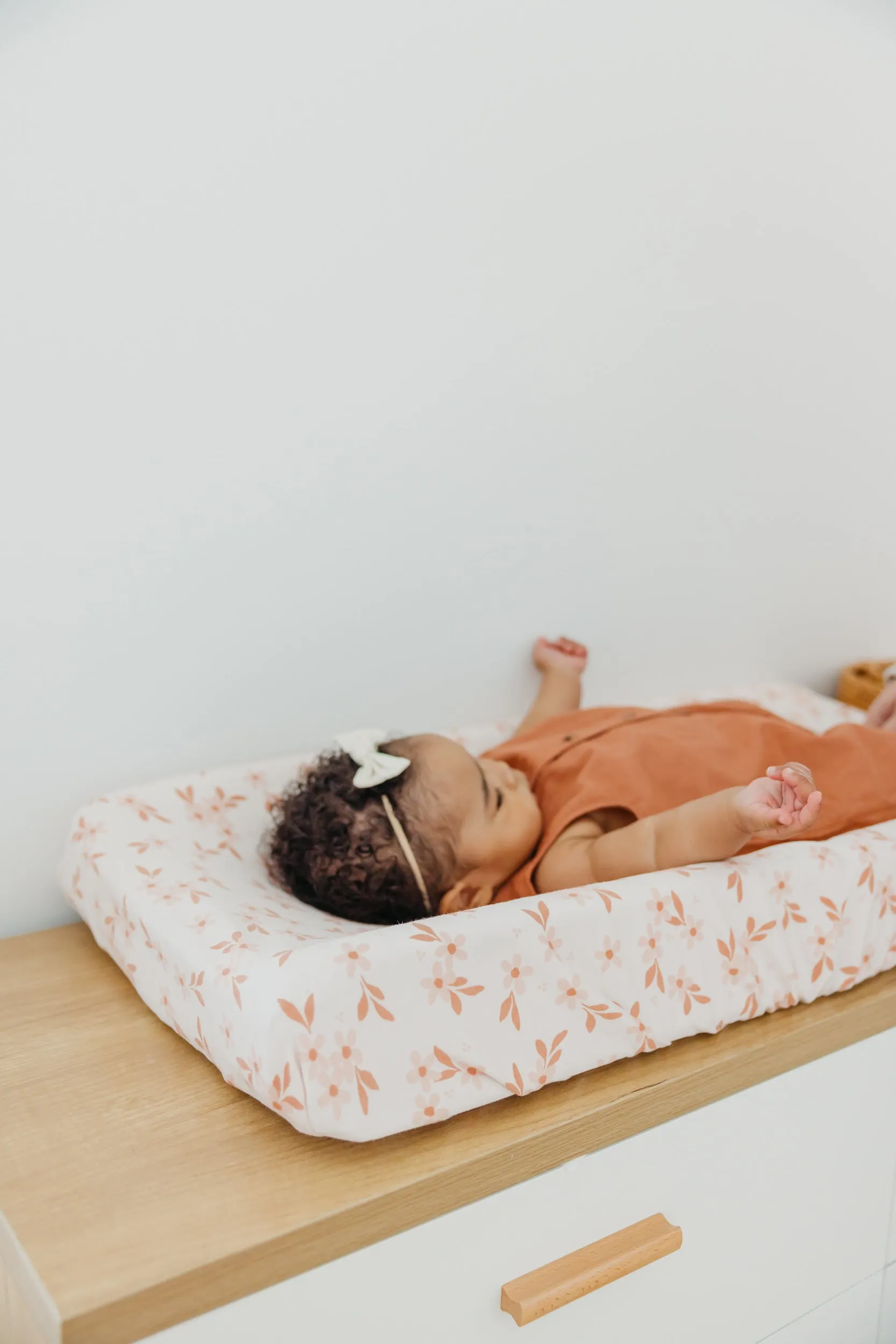 Premium Knit Diaper Changing Pad Cover - Rue