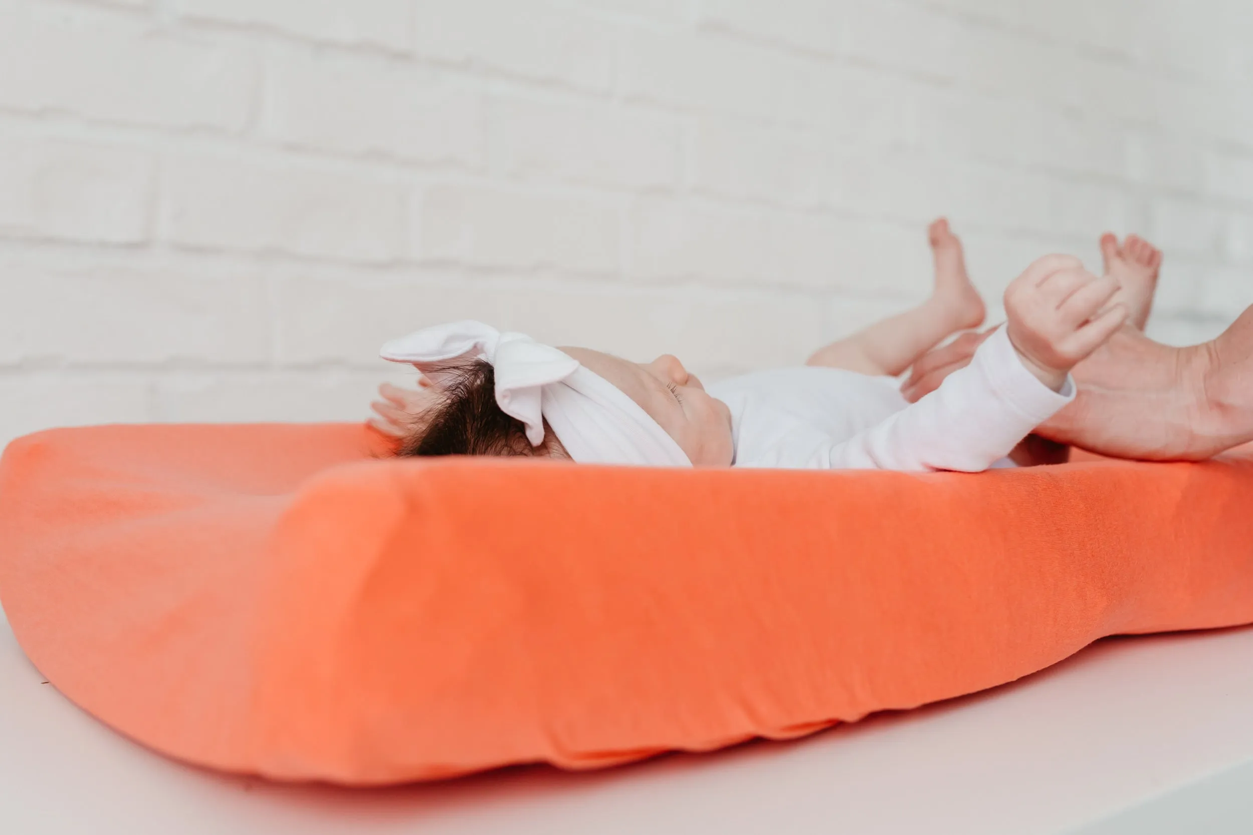 Premium Knit Diaper Changing Pad Cover - Stella