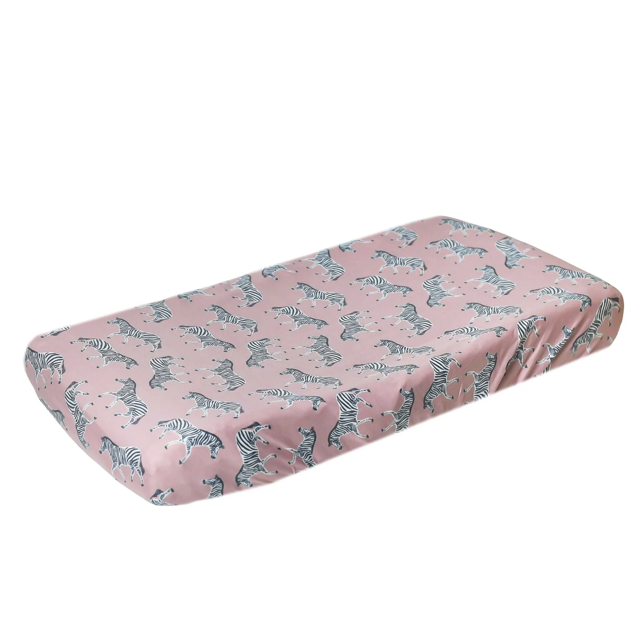 Premium Knit Diaper Changing Pad Cover - Zella